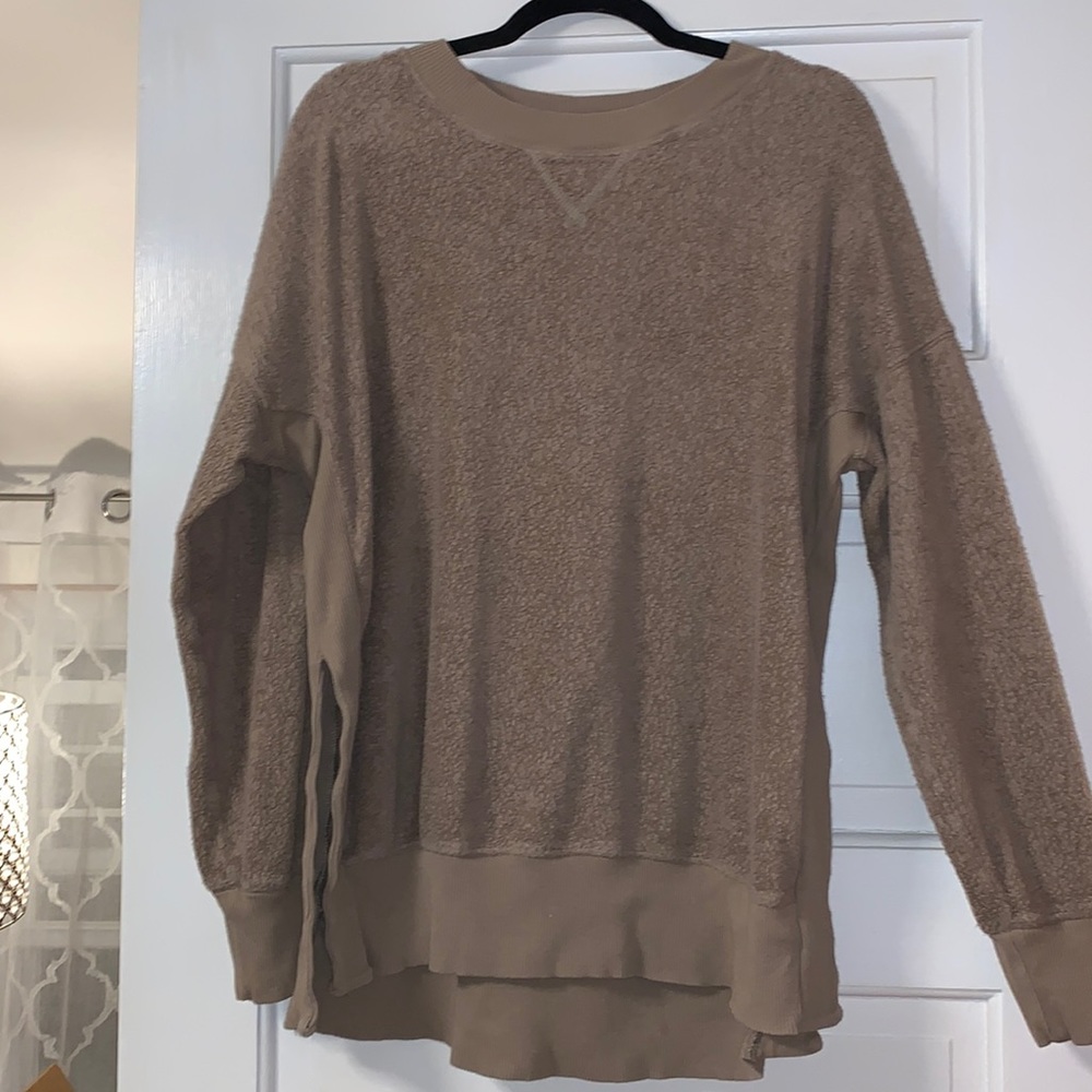 Medium Aerie Chilled out fleece lounge pullover oversized sweatshirt